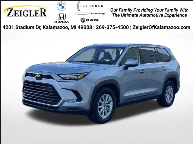 Silver 2025 Toyota Grand Highlander XLE for sale in Kalamazoo, MI