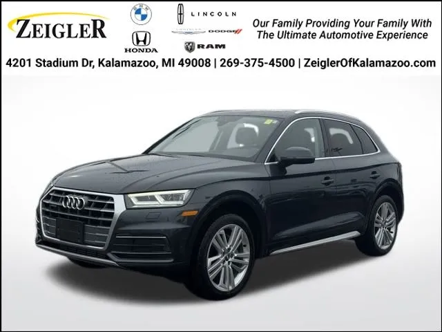Gray 2019 Audi Q5 2.0T Premium Plus for sale in Kalamazoo, MI