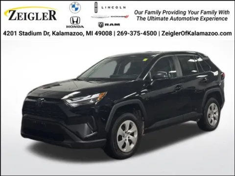 Black 2024 Toyota RAV4 LE for sale in Kalamazoo, MI