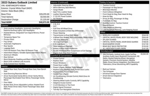 More photos of 2023 Subaru Outback Limited at Zeigler BMW of Kalamazoo, MI