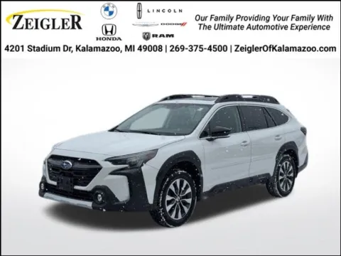 White 2023 Subaru Outback Limited for sale in Kalamazoo, MI