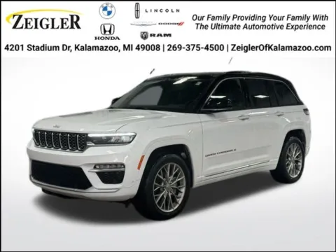 White 2025 Jeep Grand Cherokee Summit for sale in Kalamazoo, MI