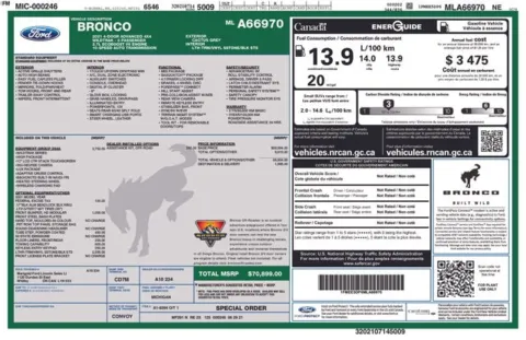 More photos of 2021 Ford Bronco Wildtrak at Zeigler BMW of Kalamazoo, MI