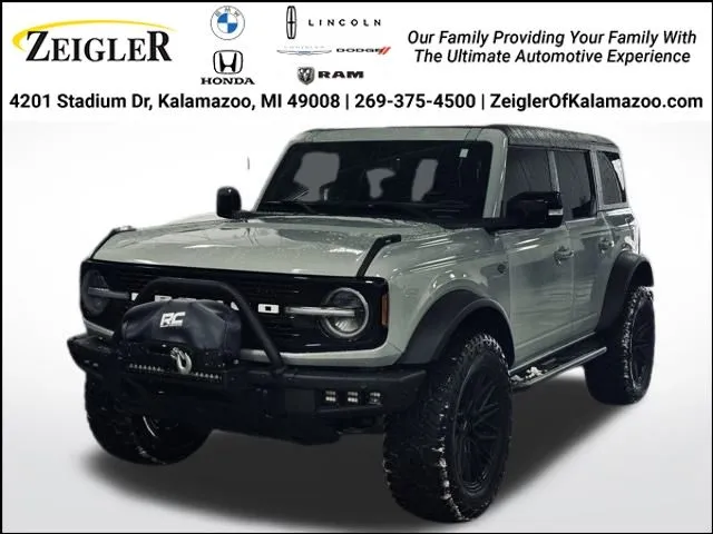 Gray 2021 Ford Bronco Wildtrak for sale in Kalamazoo, MI