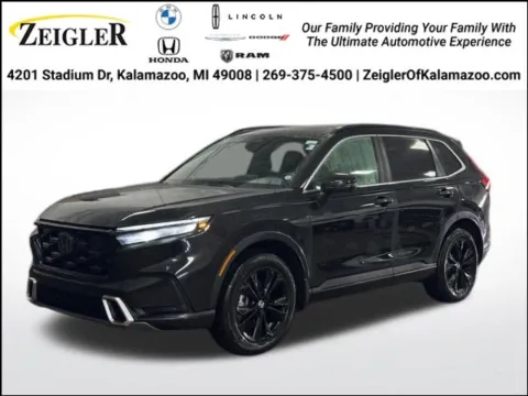 Black 2024 Honda CR-V Hybrid Sport Touring for sale in Kalamazoo, MI