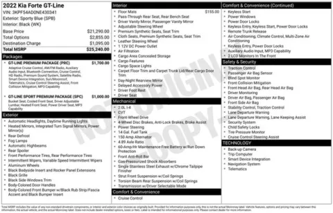 More photos of 2022 Kia Forte GT-Line at Zeigler BMW of Kalamazoo, MI