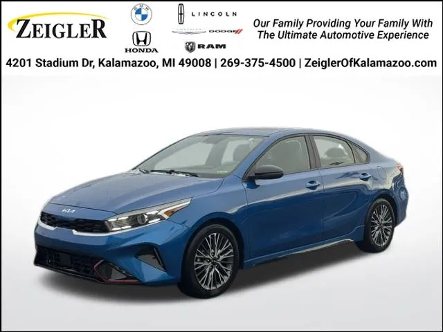 Blue 2022 Kia Forte GT-Line for sale in Kalamazoo, MI