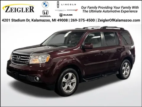 Red 2015 Honda Pilot EX-L for sale in Kalamazoo, MI