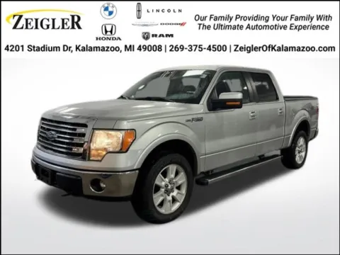 Silver 2013 Ford F-150 Lariat for sale in Kalamazoo, MI