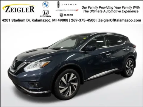 Blue 2018 Nissan Murano Platinum for sale in Kalamazoo, MI