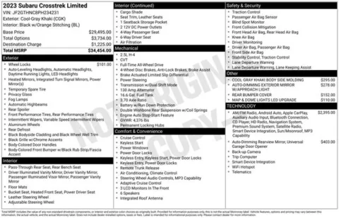 More photos of 2023 Subaru Crosstrek Limited at Zeigler BMW of Kalamazoo, MI