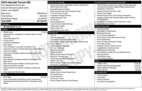 More photos of 2023 Hyundai Tucson SEL at Zeigler BMW of Kalamazoo, MI
