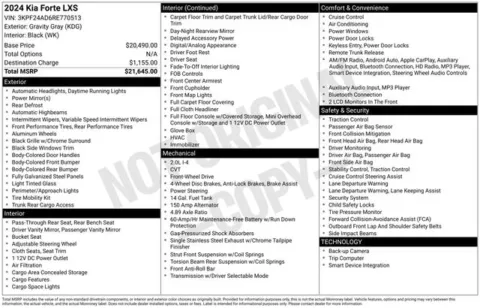 More photos of 2024 Kia Forte LXS at Zeigler BMW of Kalamazoo, MI