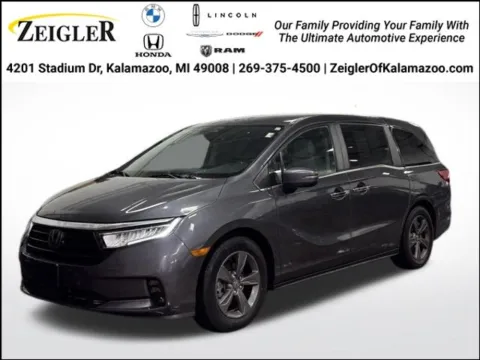 Gray 2024 Honda Odyssey EX for sale in Kalamazoo, MI
