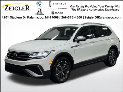 White 2024 Volkswagen Tiguan 2.0T Wolfsburg Edition for sale in Kalamazoo, MI