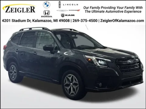 Gray 2022 Subaru Forester Premium for sale in Kalamazoo, MI