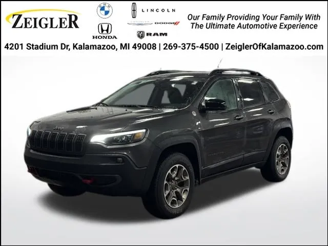 Gray 2022 Jeep Cherokee Trailhawk for sale in Kalamazoo, MI