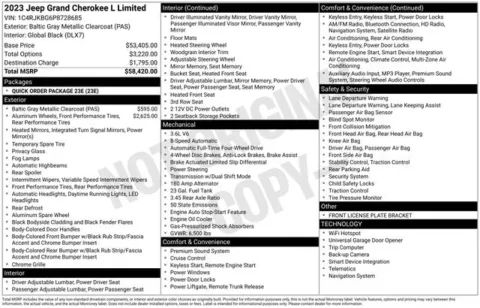 More photos of 2023 Jeep Grand Cherokee L Limited at Zeigler BMW of Kalamazoo, MI