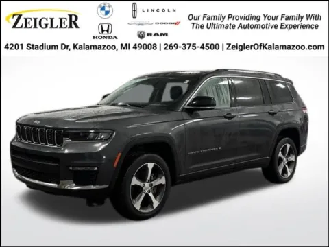 Gray 2023 Jeep Grand Cherokee L Limited for sale in Kalamazoo, MI