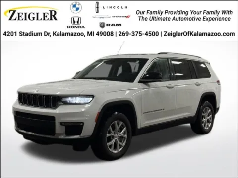 White 2023 Jeep Grand Cherokee L Limited for sale in Kalamazoo, MI