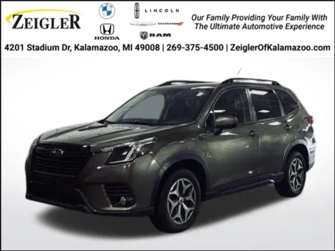 Green 2023 Subaru Forester Premium for sale in Kalamazoo, MI