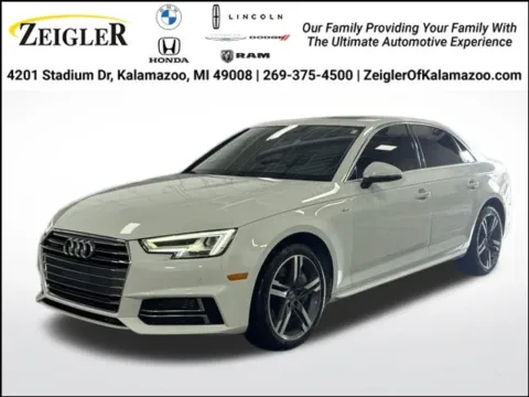 White 2017 Audi A4 2.0T Premium Plus for sale in Kalamazoo, MI