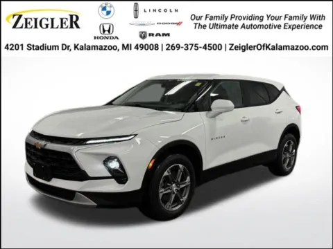 White 2023 Chevrolet Blazer LT for sale in Kalamazoo, MI