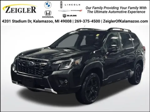Black 2022 Subaru Forester Wilderness for sale in Kalamazoo, MI
