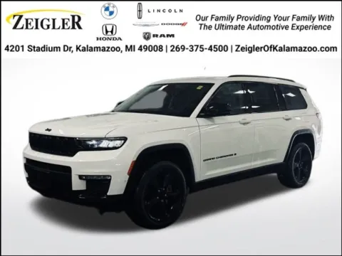 White 2023 Jeep Grand Cherokee L Limited for sale in Kalamazoo, MI