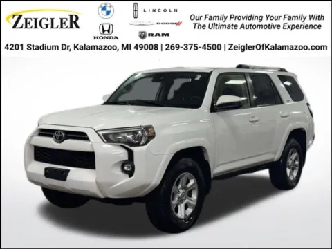White 2024 Toyota 4Runner SR5 for sale in Kalamazoo, MI
