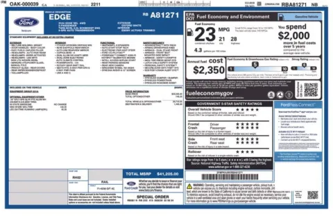 More photos of 2024 Ford Edge SEL at Zeigler BMW of Kalamazoo, MI