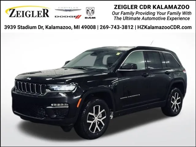 Black 2025 Jeep Grand Cherokee Limited for sale in Kalamazoo, MI