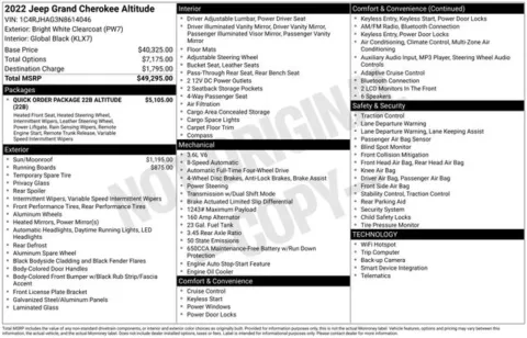 More photos of 2022 Jeep Grand Cherokee Altitude at Zeigler BMW of Kalamazoo, MI