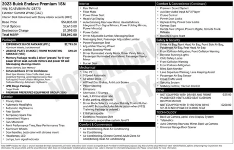 More photos of 2023 Buick Enclave Premium Group at Zeigler BMW of Kalamazoo, MI