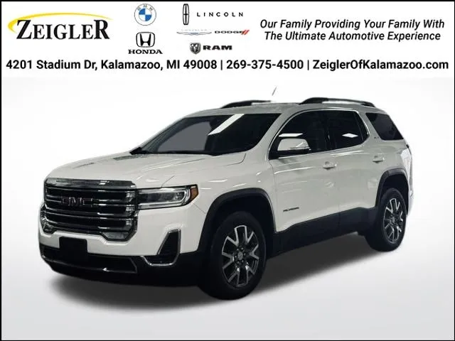 White 2023 GMC Acadia SLE for sale in Kalamazoo, MI