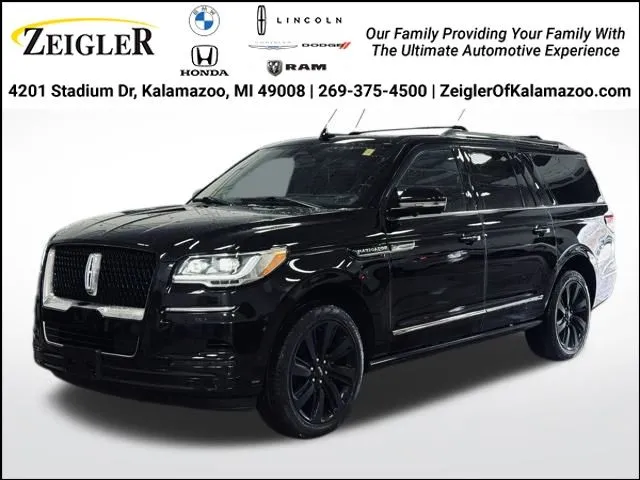 Black 2024 Lincoln Navigator L L Reserve for sale in Kalamazoo, MI