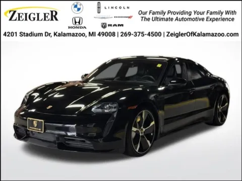 Black 2020 Porsche Taycan Turbo for sale in Kalamazoo, MI