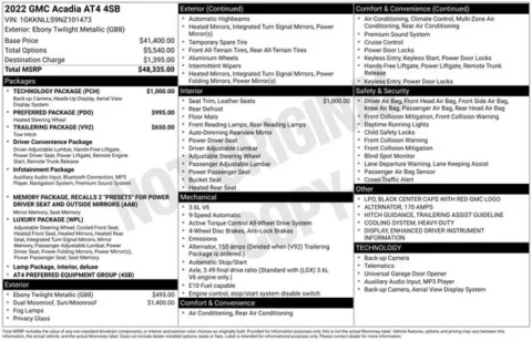 More photos of 2022 GMC Acadia AT4 at Zeigler BMW of Kalamazoo, MI