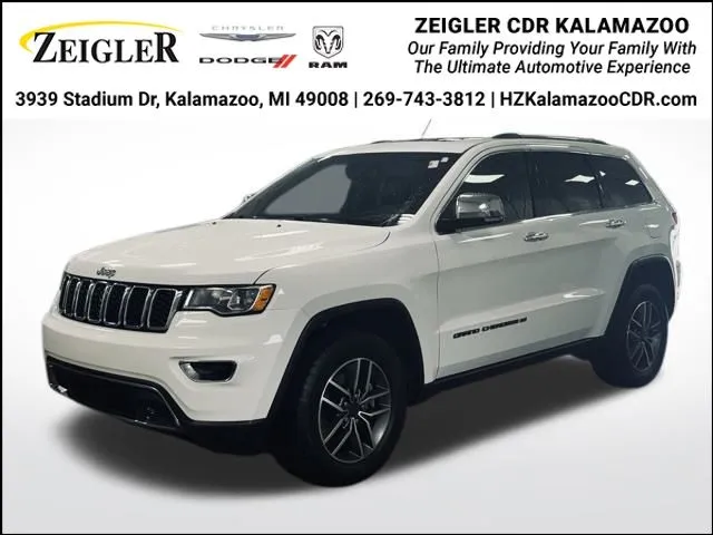 White 2022 Jeep Grand Cherokee WK Limited for sale in Kalamazoo, MI