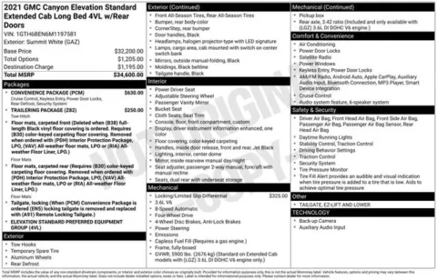 More photos of 2021 GMC Canyon Elevation Standard at Zeigler BMW of Kalamazoo, MI