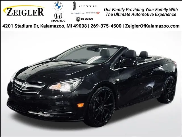 Black 2017 Buick Cascada Premium for sale in Kalamazoo, MI