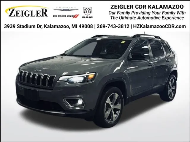 Gray 2022 Jeep Cherokee Limited for sale in Kalamazoo, MI