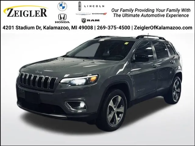 Gray 2022 Jeep Cherokee Limited for sale in Kalamazoo, MI