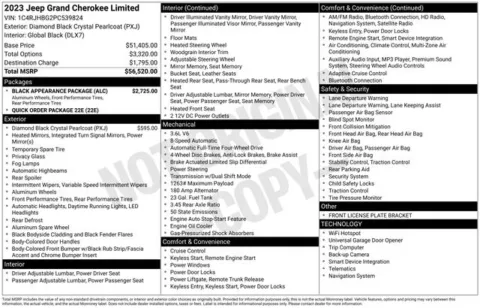 More photos of 2023 Jeep Grand Cherokee Limited at Zeigler BMW of Kalamazoo, MI