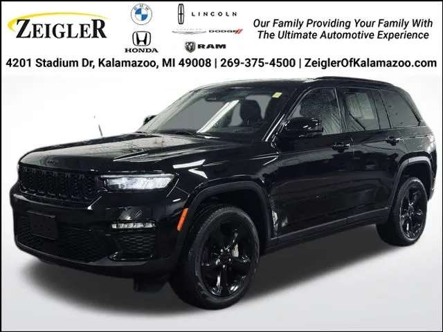 Black 2023 Jeep Grand Cherokee Limited for sale in Kalamazoo, MI
