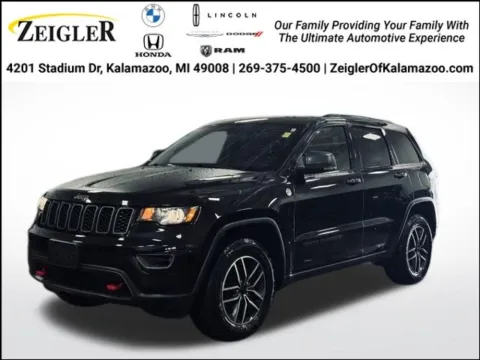 Black 2020 Jeep Grand Cherokee Trailhawk for sale in Kalamazoo, MI