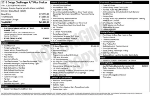 More photos of 2015 Dodge Challenger R/T at Zeigler BMW of Kalamazoo, MI