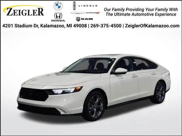 White 2024 Honda Accord EX for sale in Kalamazoo, MI