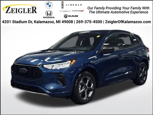 Blue 2023 Ford Escape ST-Line for sale in Kalamazoo, MI