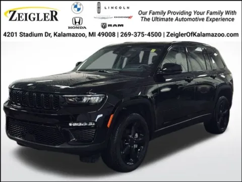 Black 2023 Jeep Grand Cherokee Limited for sale in Kalamazoo, MI